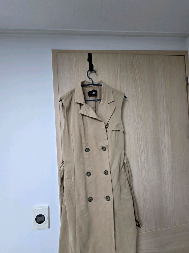 hovey 여성 트렌치 코트 조끼 이미지