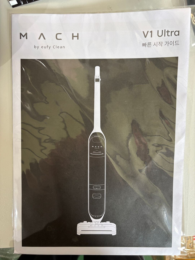 MACH V1 Ultra 올인원 스팀 물걸레 청소기 사용감없음 이미지