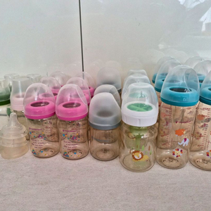 더블하트 젖병, 닥터브라운 젖병, 그린맘 스펙트라 젖병 이미지