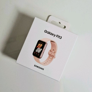 삼성 갤럭시핏 3 스마트 워치 다크그레이/핑크골드 이미지