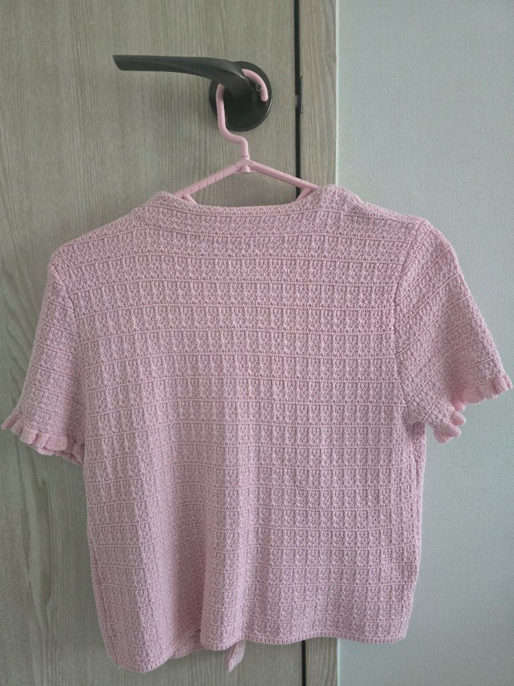 Zara 금장니트반팔가디건 이미지