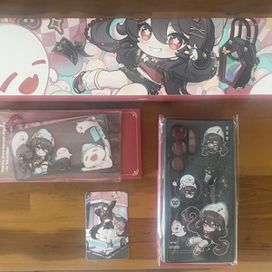 원신 호두에디션 굿즈 일괄 이미지