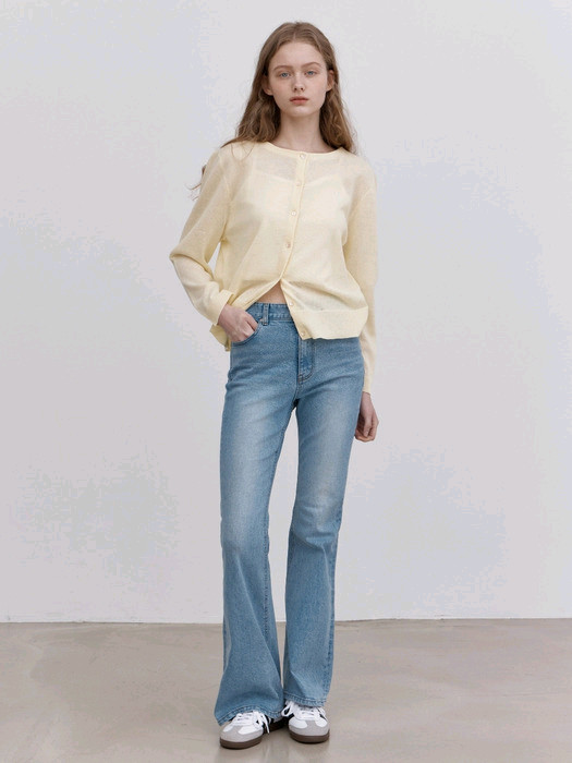 어스 슬림 플레어 데님(가격내림) 이미지