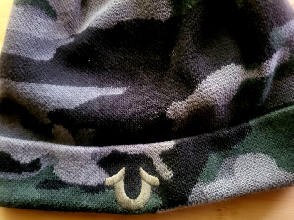 [미사용 새상품] 트루릴리젼 정품 카모 밀리터리 비니--1