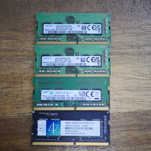 삼성 외산 16GB 8GB 4GB 램 RAM DDR4 PC4 노트북용