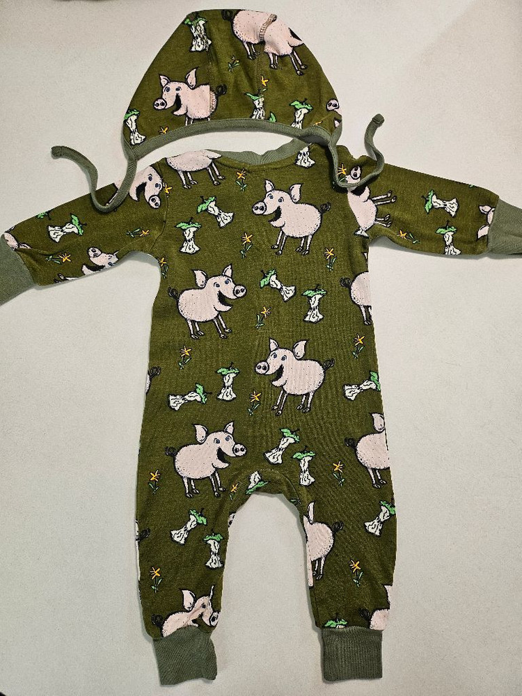 던스 구상 카키돼지 집업68 보넷47 이미지