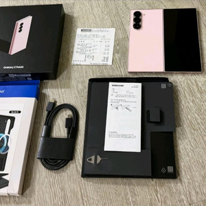 갤럭시 폴드6 핑크 자급제 풀박스