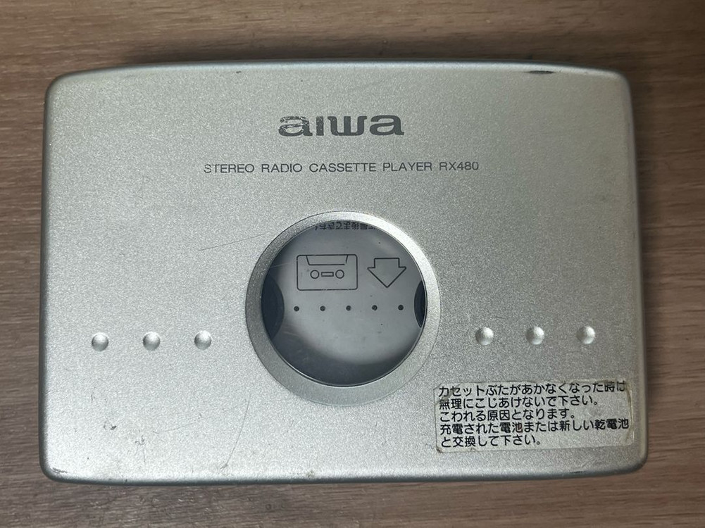 AIWA RX480 카세트 워크맨 라디오 아이와 rx480--2