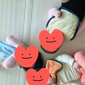 마지막금액) 오뉴데이 턱받이 테리빕 2개 (얼쓰X)- 착샷0