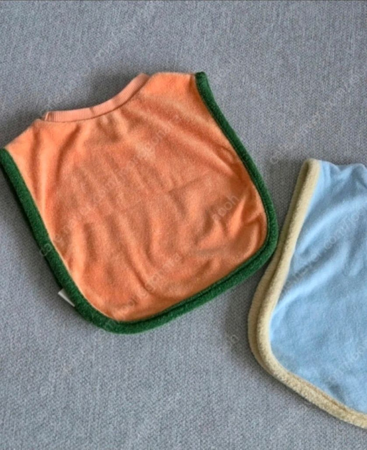 마지막금액) 오뉴데이 턱받이 테리빕 2개 (얼쓰X)- 착샷0 이미지