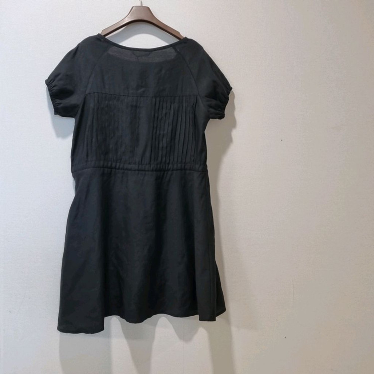 LOVE US U 러브어스유 블랙 핀턱 원피스 F 새상품 이미지