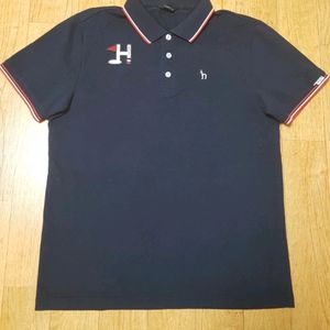 (정품,새상품급) 해지스 골프 남성 기능성 반팔 카라티, 슬림핏105