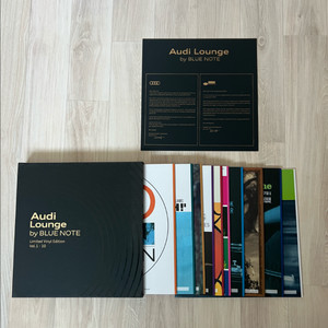 블루노트 vip용 바이닐 픽처디스크 10장 LP 셋트 한정반 아우디라운지 blue note