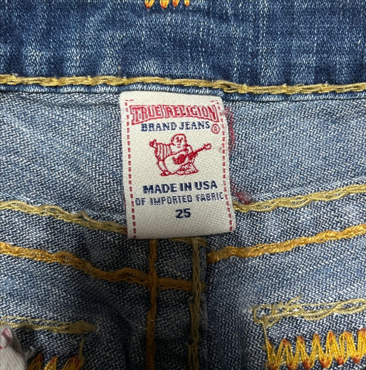 트루릴리전 세미부츠컷 플레어진 데님 팬츠 청바지 25 이미지