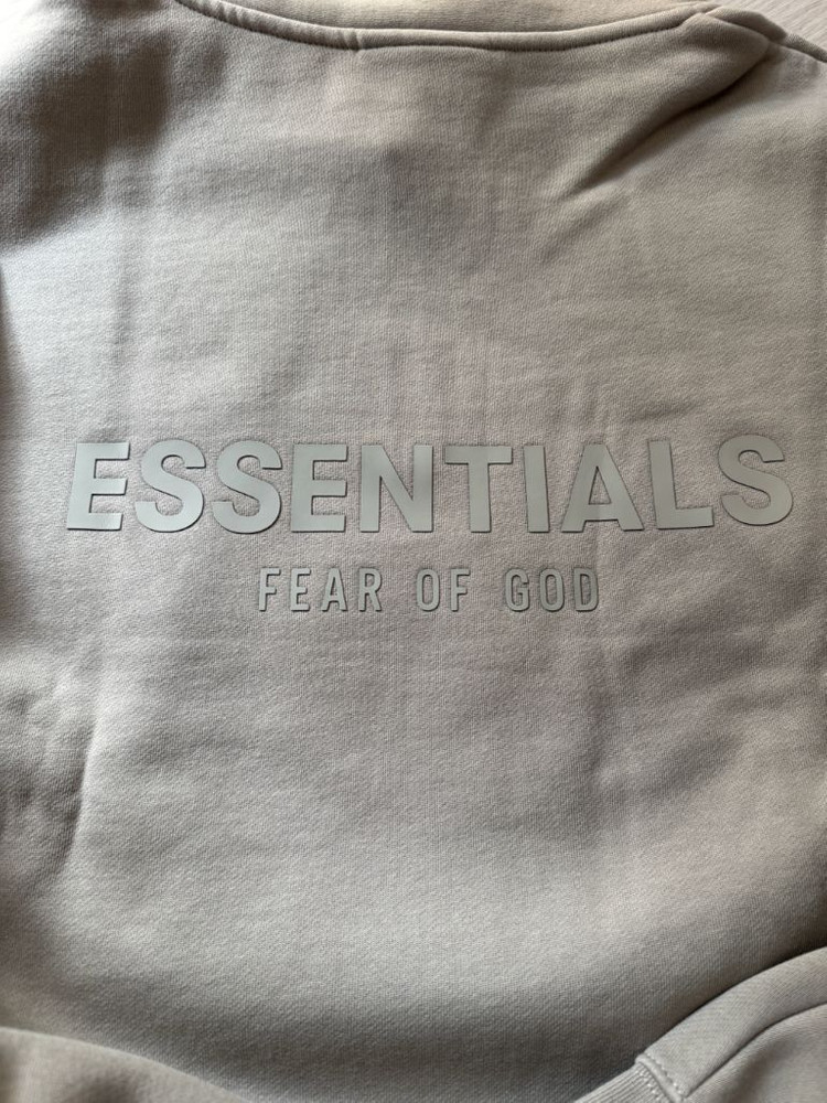 에센셜 모크넥 백로고 하프집업 모스 L 이미지