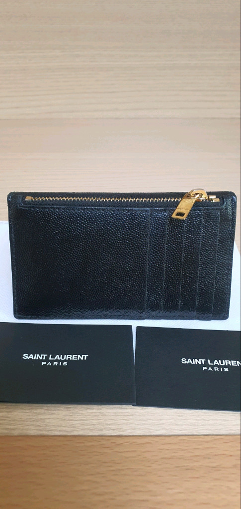 입생로랑 생로랑 카드지갑/지갑 금장 정품S급(감정O)구찌프라다루이비통디올고야드샤넬셀린느보테가생로랑발렌시아가버버리가방 이미지