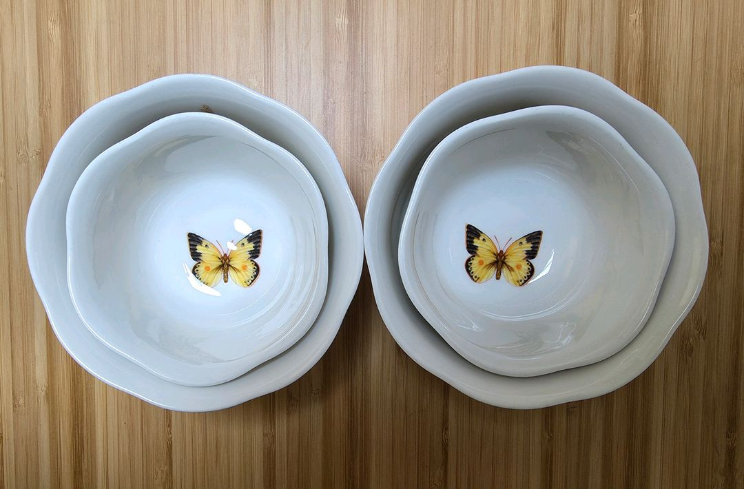 레녹스 버터플라이 메독스 밥공기2 깊은국공기2 이미지