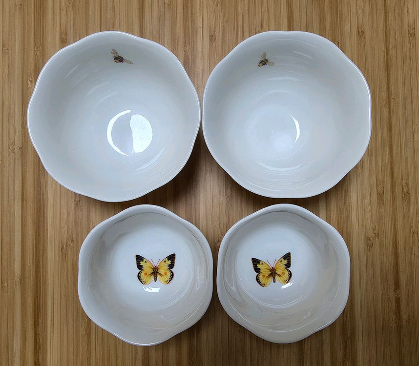 레녹스 버터플라이 메독스 밥공기2 깊은국공기2 이미지