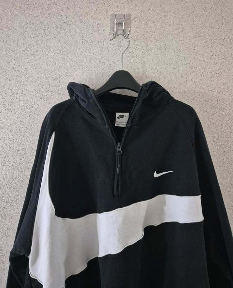 [110]나이키 스우시 하프집업 후드티 이미지
