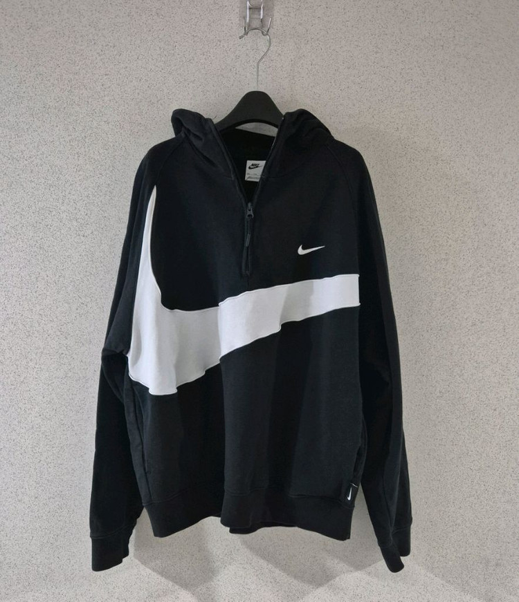 [110]나이키 스우시 하프집업 후드티 이미지