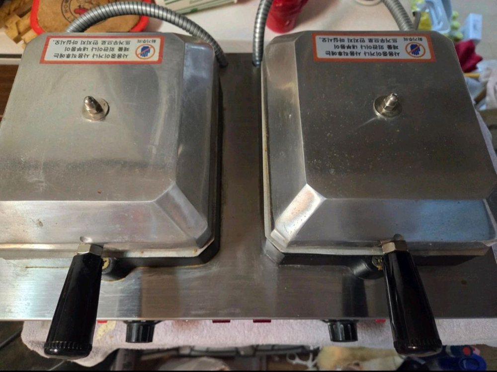 태양산업 아메리칸 와플 기계--1
