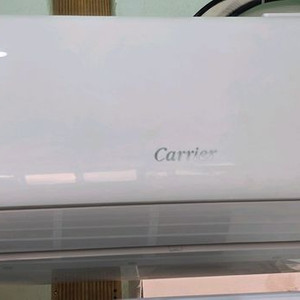 벽걸이에어컨 11평 케리어 19년제조 세척완료