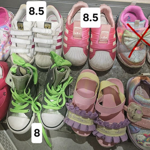 여아 신발 일괄 세트 150~155 이미지