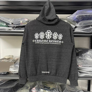 크롬하츠 헤비 그레이 대거 후드 집업 이미지