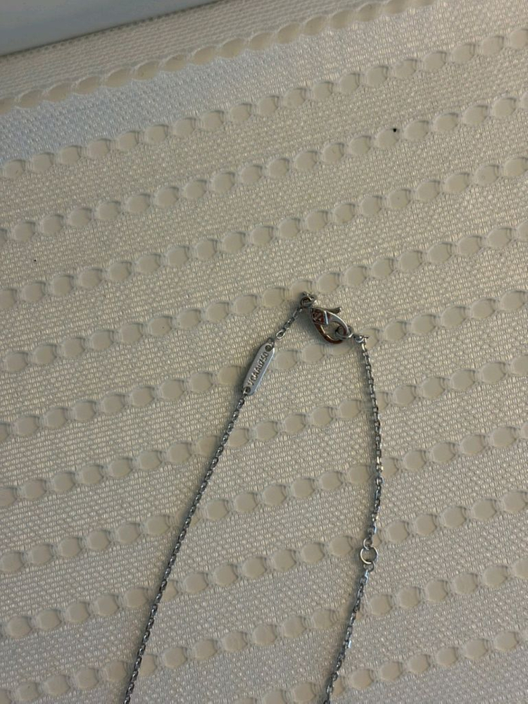 반클리프 빈티지 다이아 목걸이--6