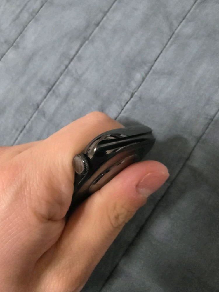 애플워치10 42mm 스테인리스 그라파이트 애케플 이미지