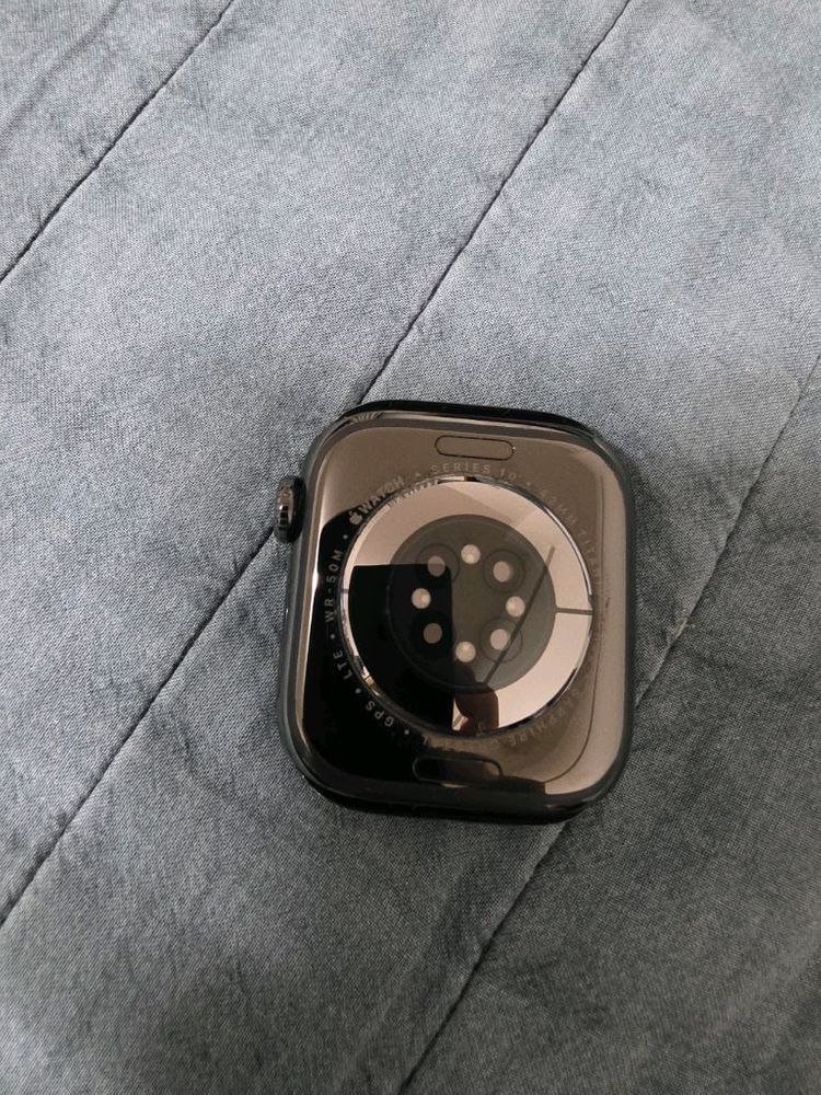 애플워치10 42mm 스테인리스 그라파이트 애케플 이미지