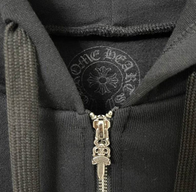 크롬하츠 핑크 홀스슈 후드 집업 이미지