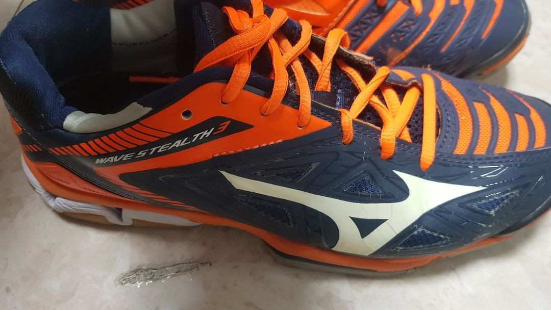 미즈노 웨이브 스텔스3 X1GA140015 mizno 배드민턴화 240밀리 240mm 저렴히 팝니다--2