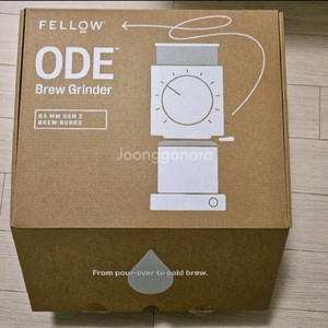 펠로우 오드 2 브루 그라인더 Gen2 정발 커피 그라인더 미개봉 새제품 이미지