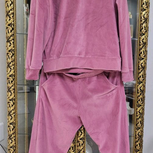 NYCPONY 핑크 벨로아 트레이닝복 새제품
