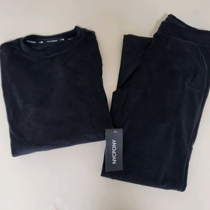 NYCPONY 블랙 벨로아 트레이닝복 새제품