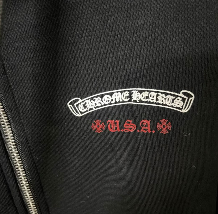 크롬하츠 성조기 후드집업 이미지