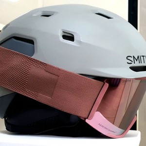 스미스 스키보드 레벨 헬맷,,스쿼드 아이오맥 고글 이미지