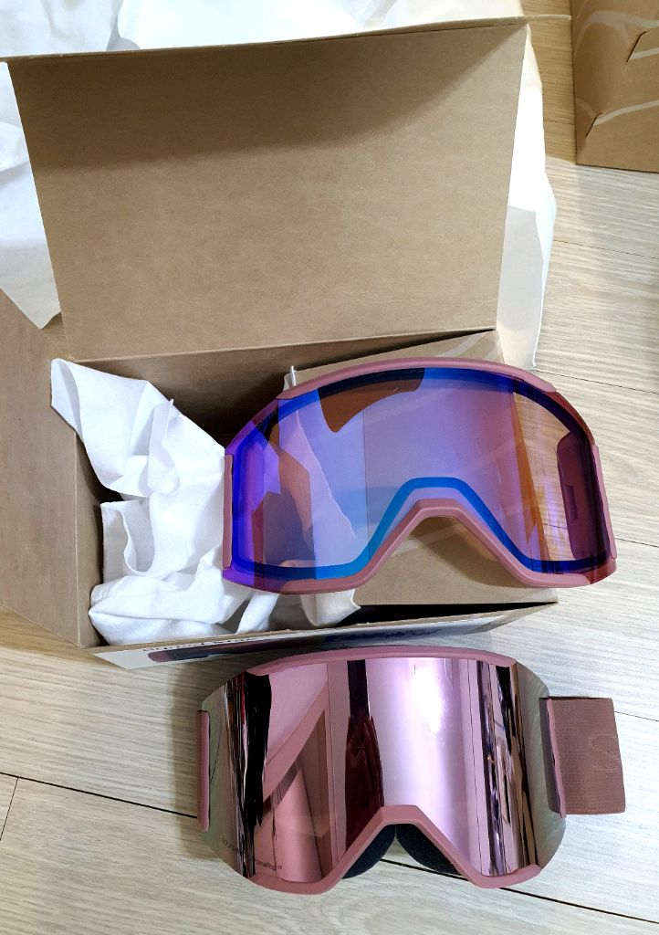 스미스 스키보드 레벨 헬맷,,스쿼드 아이오맥 고글 이미지