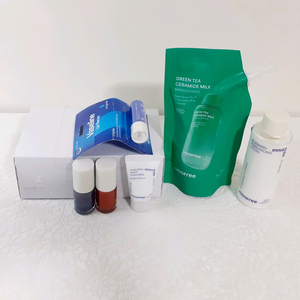 (새제품)이니스프리 그린티 세라마이드 밀크 에센스 160ml 리필 등