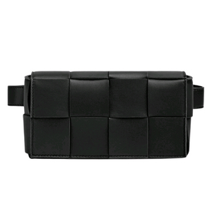 보테가베네타 미니 램스킨 레더 벨트 카세트백