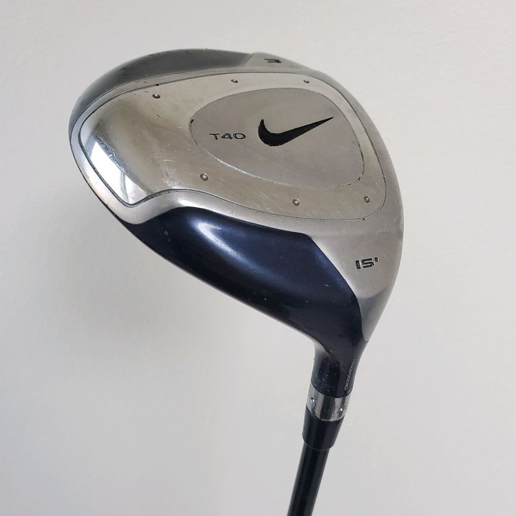 나이키 T40 페어웨이우드 3번 15도 SR 골프채 골프클럽--0