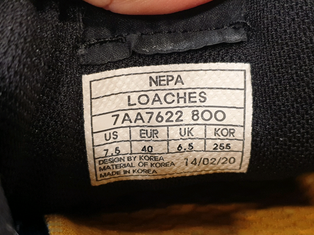 네파 LOACHES 등산화 255mm--5