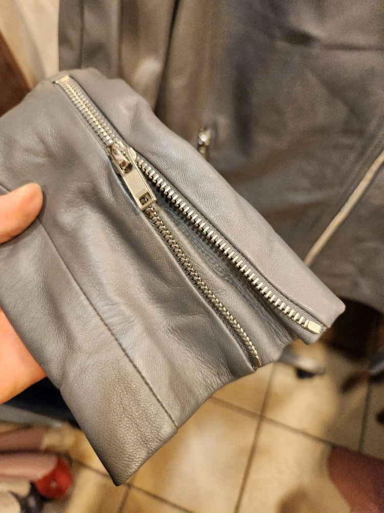 띠어리 양가죽 양가죽 자켓--3