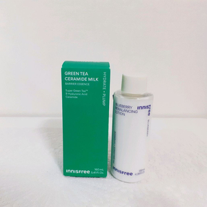 (새제품)이니스프리 그린티 세라마이드 밀크 에센스 160ml