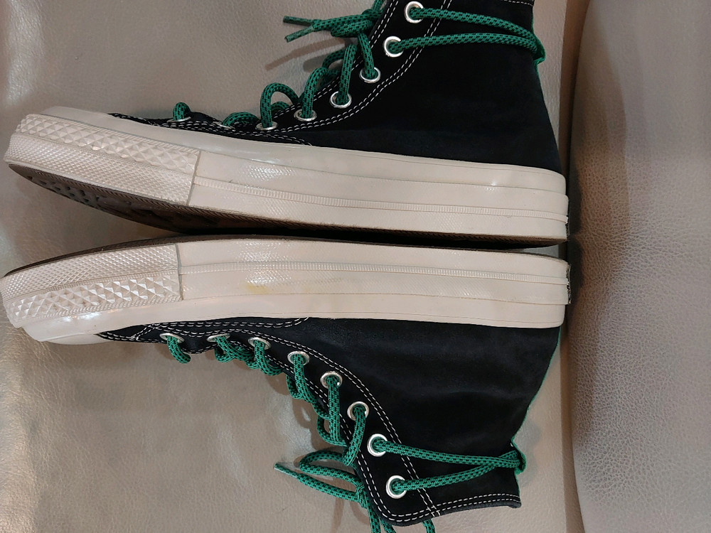 컨버스 척 70 디지털 터레인 블랙 스웨이드 260사이즈 택포3만--3