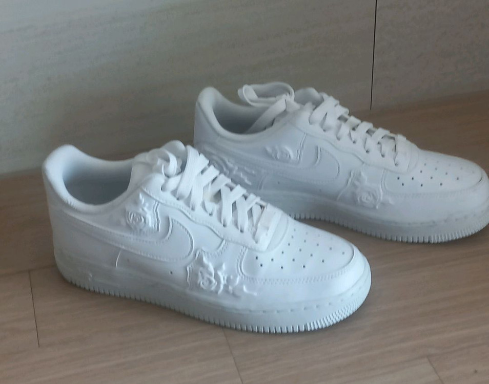 나이키 에어포스1 화이트로즈--8