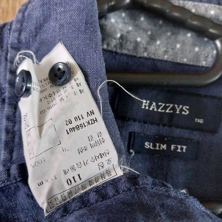 헤지스 남성110 사이즈 마100프로--1