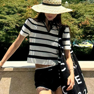 고걸 수입 제품들ᆢ니트 탑, 수입 블랙 가디건 이미지