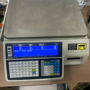 카스 전자저울 CAS-CL5200 라벨스티커 판매합니다. 이미지